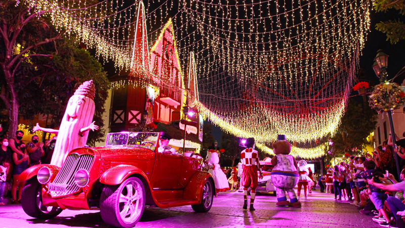 A temporada especial vai até 5 de janeiro de 2026 - Foto: Divulgação/Hopi Hari