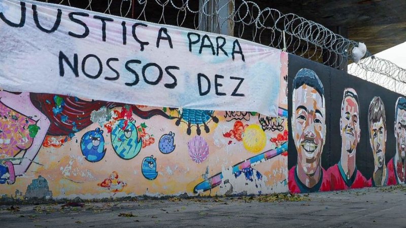O incêndio em 2019 matou dez jovens da base do Flamengo e feriu três atletas - Reprodução/Instagram/@sportscenterbr