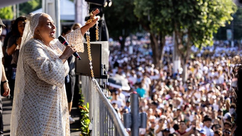 Festividade religiosa se estende por duas semanas, e expectativa é de que mais de 2 milhões de pessoas participem da procissão - Foto: Aryane Almeida