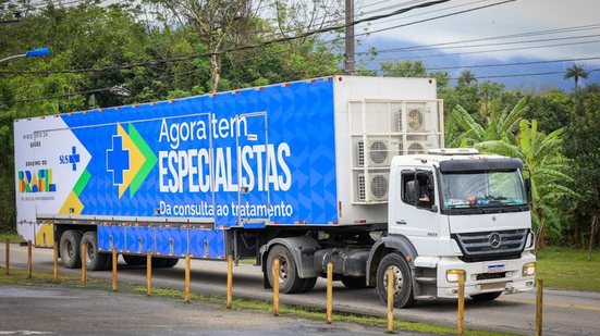 As carretas atuarão na prevenção e no diagnóstico precoce do câncer de mama e de colo do útero em locais de difícil acesso - Walterson Rosa/MS