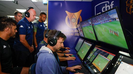 Comissão de Arbitragem, enquanto se preparava para a temporada 2023 - Rodrigo Ferreira/CBF