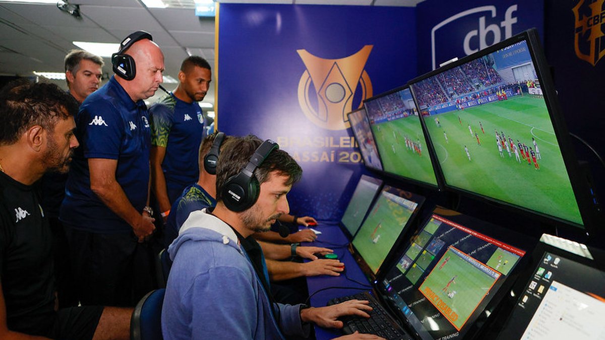 Comissão de Arbitragem, enquanto se preparava para a temporada 2023 - Rodrigo Ferreira/CBF