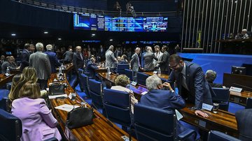 Senado aprova lei que proíbe descontos mensais em benefícios do INSS de valores destinados a associações, como as envolvidas nos casos de fraudes - Jefferson Rudy/Agência Senado