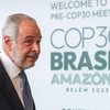 O presidente da COP30 afirmou que a tomada de decisões globais em Belém, no Pará, "na foz do Amazonas", lembra ao mundo que a liderança climática deve "brotar de suas raízes" - Fabio Rodrigues-Pozzebom/Agência Brasil
