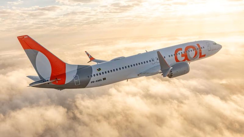 Segundo a companhia Gol, a aeronave apresentou uma falha técnica no sistema de refrigeração, o que fez a temperatura dentro da cabine chegar a 32°C - Divulgação/Gol
