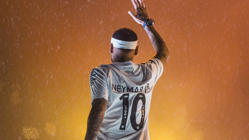 Jogador Neymar é uma das fontes de inspiração de nomes, de acordo com o site Nomes do Brasil, lançado hoje pelo IBGE - Bruno Vaz / Santos FC