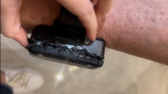 O ex-presidente Jair Bolsonaro admite ter usado solda para tentar violar tornozeleira eletrônica - Reprodução/STF