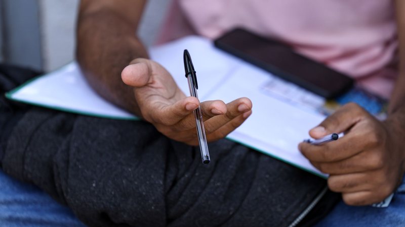 A partir de 2026, o Ministério da Educação (MEC) vai usar o Enem para fornecer um diagnóstico da educação básica - Marcelo Camargo/Agência Brasil