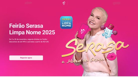 O atendimento é gratuito e pode ser realizado por qualquer pessoa que tenha débitos em aberto e pode ser feito digitalmente ou presencialmente. - Foto: reprodução Serasa