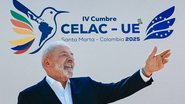 O discurso de Lula foi feito na Cúpula Celac-União Europeia em Santa Marta, na Colômbia - Ricardo Stuckert/PR