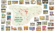 Mapa de livrarias de rua em São Paulo será lançado em dezembro - Divulgação