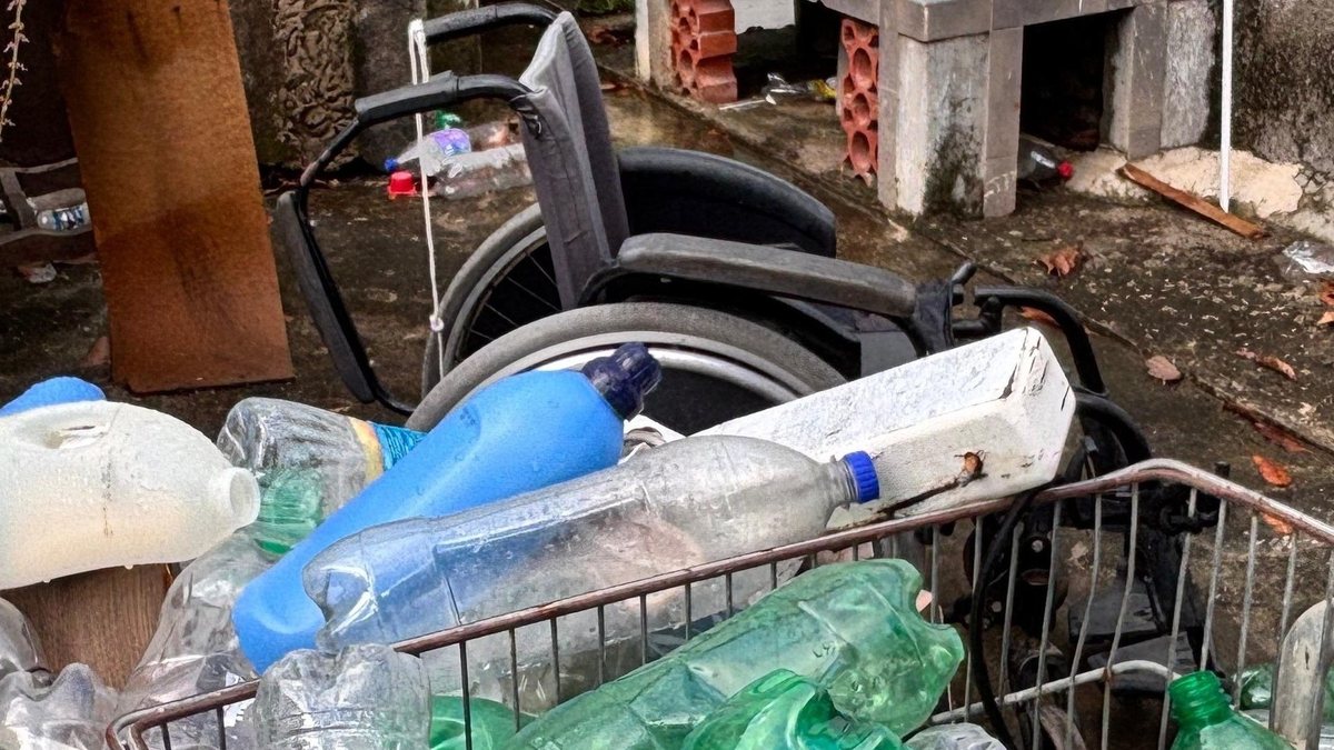 Fiscalização da Prefeitura do Rio de Janeiro encontra irregularidades em Asilo clandestino, na zona norte da cidade - Divulgação/Prefeitura do Rio de Janeiro