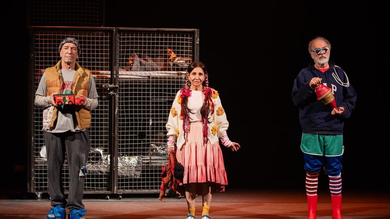 Espetáculo vai até 16 de novembro no Itaú Cultural, com entrada grátis - Renato Domingos/Divulgação