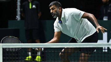 O tenista Rohan Bopanna anuncia aposentadoria e se consagra como o mais velho da ATP - Corinne Dubreuil / ATP Tour