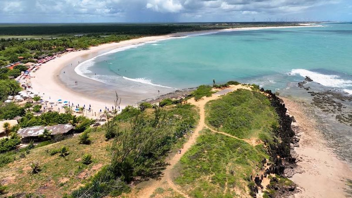 Segundo o estudo, a esquadra de Cabral aportou pela 1ª vez no Brasil na costa do RN entre São Miguel do Gostoso (foto) e Rio do Fogo - Divulgação
