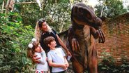 A proposta do Terra dos Dinos é oferecer uma experiência imersiva - Foto: reprodução Terra dos Dinos RJ