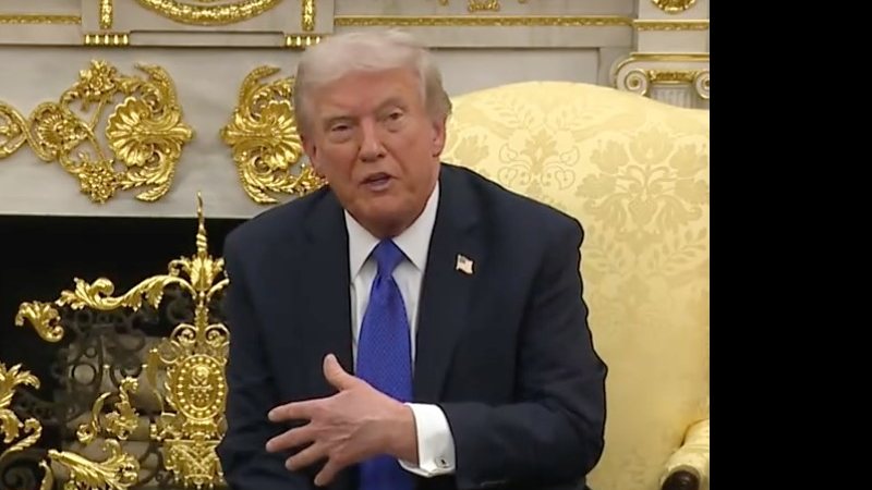 Trump disse que "não descarta nada'" em relação ao envio de tropas para a Venezuela e que só precisa resolver a questão do tráfico - @White House / Fotos Públicas