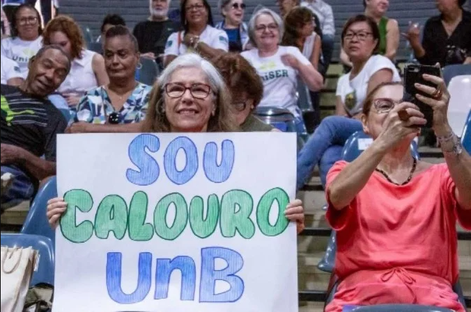 A Iniciativa faz parte do PRO 60+, voltado a formação acadêmica dos idosos - Luis Gustavo Prado - Secom/UnB