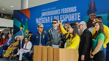 Universidade Federal Indígena (Unind) e do Esporte (UFEsporte) devem ser inauguradas no ano que vem - Ricardo Stuckert/PR