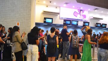 Aeroporto de Congonhas, na capital paulista, segue com movimentaçõ intensa após o cancelamento de diversos voos em razão dos fortes ventos sobre a cidade - Renato Cerqueira /Estadão Conteúdo
