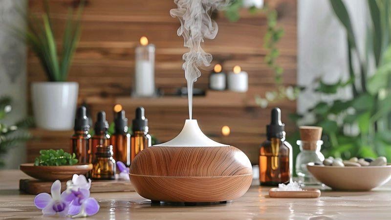 Para integrar a aromaterapia à sua rotina, use difusores, sprays de ambiente e nos cuidados pessoais - Adobe Stock