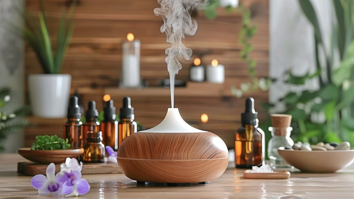 Para integrar a aromaterapia à sua rotina, use difusores, sprays de ambiente e nos cuidados pessoais - Adobe Stock