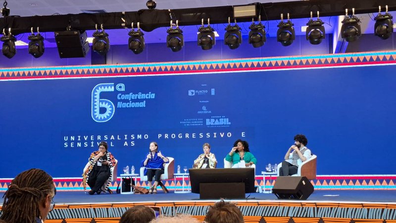 No segundo dia da 6ª Conferência Nacional da Pessoa Idosa, participantes debateram os eixos temáticos definidos anteriormente - Paula Bulka Durães/Viva