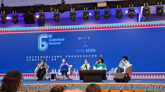 No segundo dia da 6ª Conferência Nacional da Pessoa Idosa, participantes debateram os eixos temáticos definidos anteriormente - Paula Bulka Durães/Viva