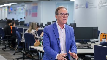 O presidente do Sebrae, Décio Lima, defende que as micro e pequenas empresas estejam na pauta dos candidatos às eleições de 2026 - Foto: Erivelto Viana