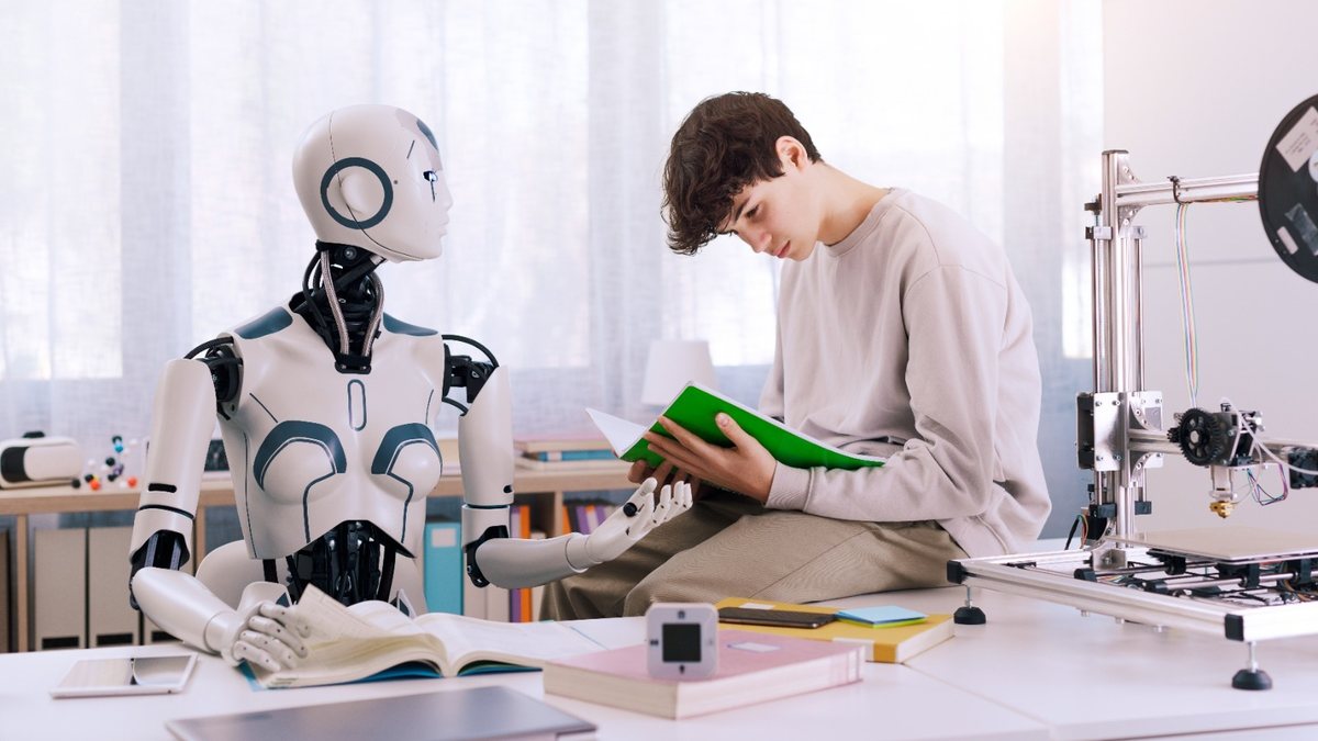 Uma pesquisa da Demà e da Nexus releva que a maioria dos jovens consideram importante possuir habilidades com a IA na hora de procurar emprego - Envato