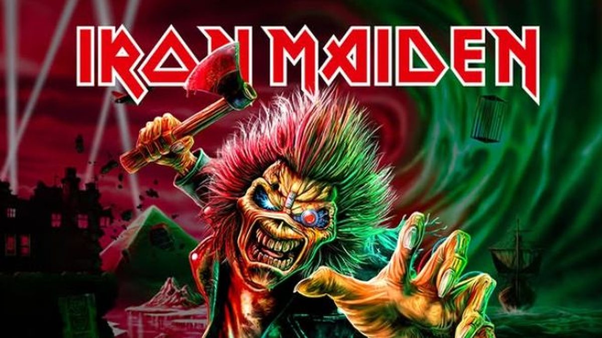 Grupo de heavy metal virá ao Brasil com a turnê Run for Your Lives World Tour, que celebra 50 anos de carreira - Reprodução/Instagram @ironmaiden
