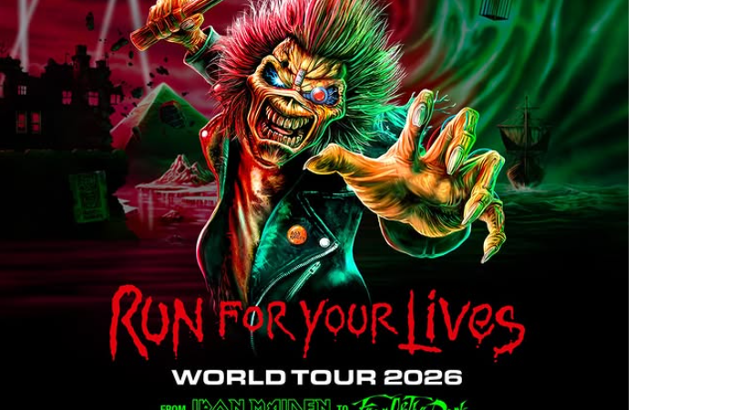 Show será em 28 de outubro e o terceiro da nova turnê no Brasil - Reprodução/Instagram @ironmaiden