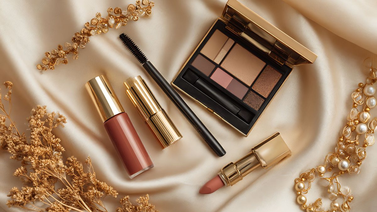 Para uma make mais elaborada para o final de ano, a dica é um visual luminoso e elegante, com a estética butter glam - Adobe Stock