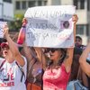 Uma série de manifestações contra o feminicídio marcou o domingo em diversas cidades, como São Paulo, Rio de Janeiro, Recife e Belo Horizonte - MARCELO FONSECA/ESTADÃO CONTEÚDO