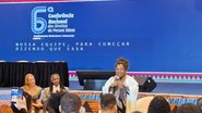 A ministra dos Direitos Humanos e da Cidadania do Brasil, Macaé Evaristo, discursa no encerramento da 6ª Conadipi - Paula Bulka Durães/Viva