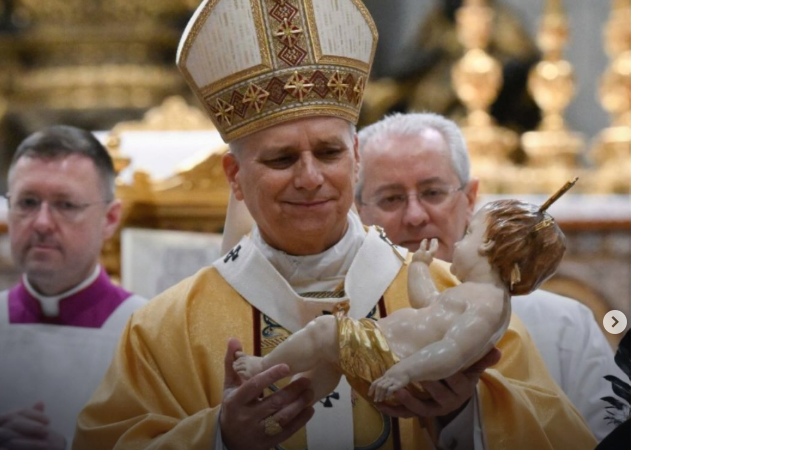Leão XIV também se referiu ao Natal como a "festa da fé, da caridade e da esperança" - Reprodução/Instagram @vaticannews