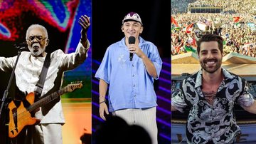 A programação inclui três palcos, apresentações de grandes artistas e um show de drones - Reprodução Gshow