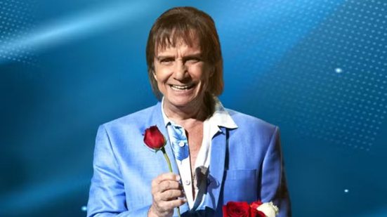 João Gomes foi o primeiro convidado a subir no palco para gravação do especial do rei - Divulgação/Globo