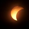 O eclipse parcial (como na foto) é mais comum no Brasil, a exemplo deste, que foi visto de São Paulo em 2001; o mais recente no País foi 2023 - ROBSON FERNANDJES/ESTADÃO CONTEÚDO