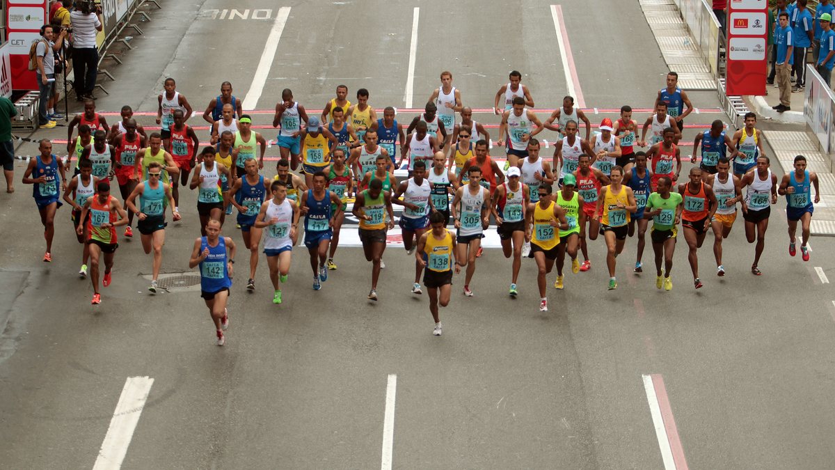 Sisilia Panga e Muse Gizachew vencem edição centenária da prova, em São Paulo. Núbia de Oliveira e Fábio Jesus chegam em terceiro - ESTADÃO CONTEÚDO/ROBSON FERNANDJES