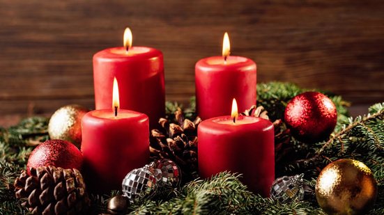 O calendário advento começou dia 30 de novembro e segue até 24 de dezembro - Foto: Envato Elements