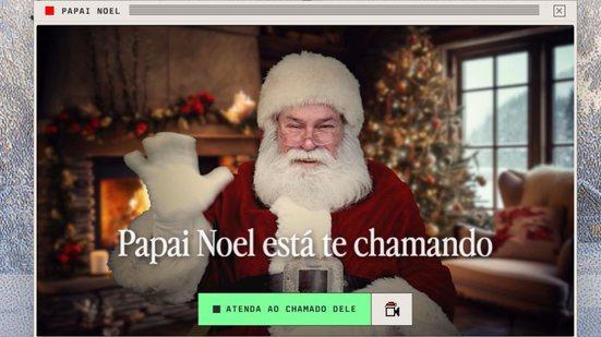 O Papai Noel da IA é hiper-realista, capaz de ver, ouvir e responder de forma natural - Reprodução