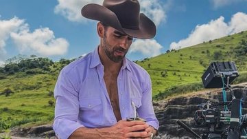 O galã mexicano Marcus Ornellas, que participará de filme sobre Jair Bolsonaro interpretando o filho Flávio Bolsonaro - Reprodução / Instagram Marcus Ornellas