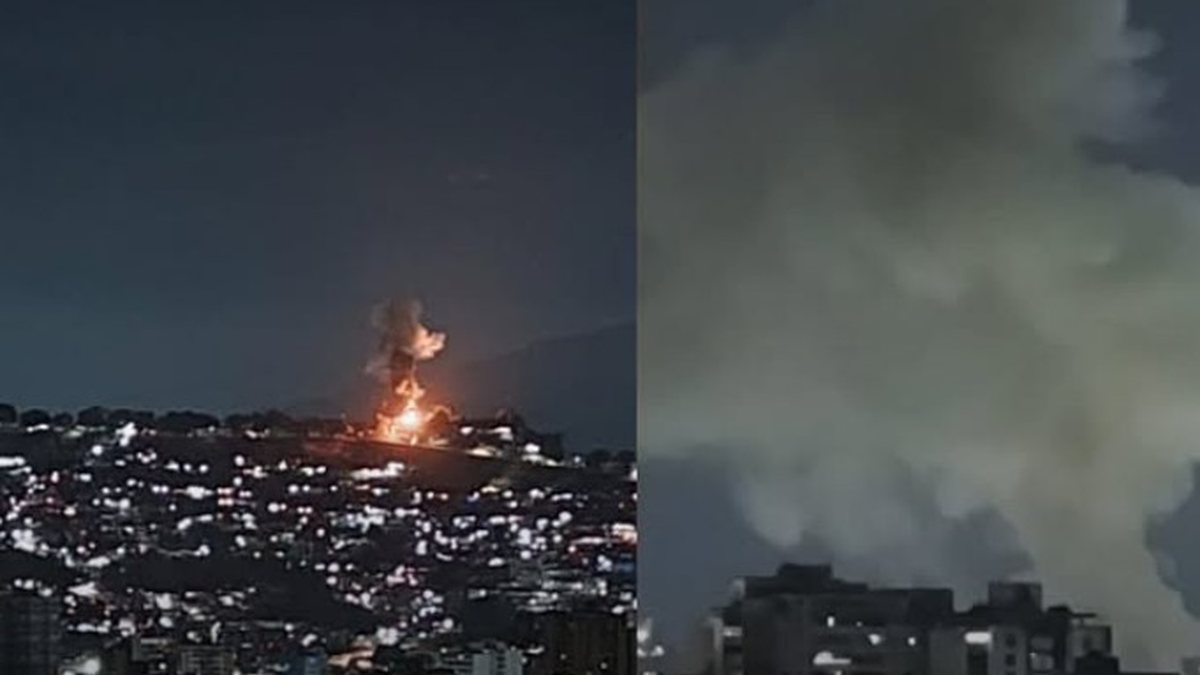 Ataques em Caracas começaram nesta madrugada. Maduro declarou estado de emergência - Imagens NTN24Ve