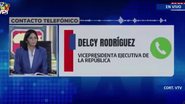 Delcy Rodríguez, vice-presidente da Venezuela, concede entrevista à VPI TV - Reprodução Instagram