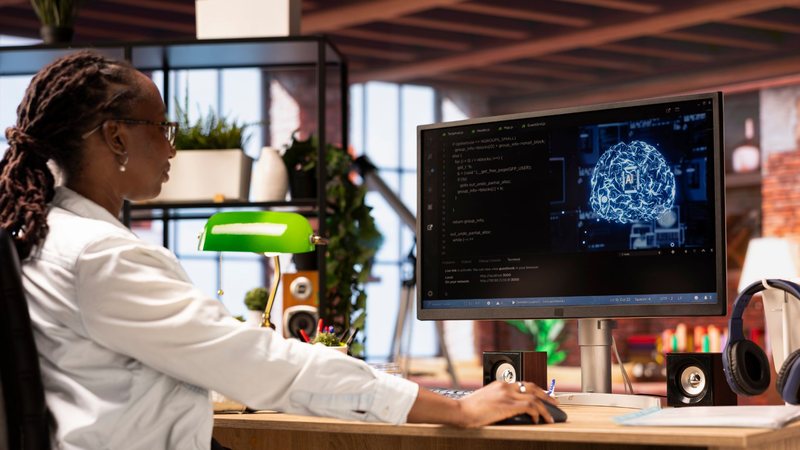 Uso diário de inteligência artificial no trabalho dobra no Brasil - Freepik