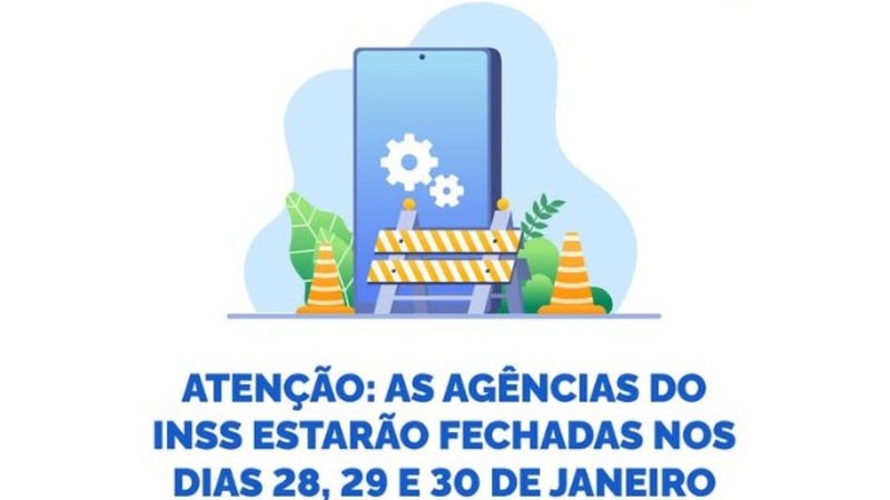 O Instituto Nacional do Seguro Social (INSS), fecha agências por três dias para manutenção de sistemas - Reprodução/Instagram/INSS