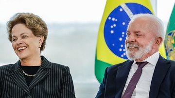 A ex-presidente Dilma Rousseff e o presidente Lula em anúncio de programa do SUS - Ricardo Stuckert/PR