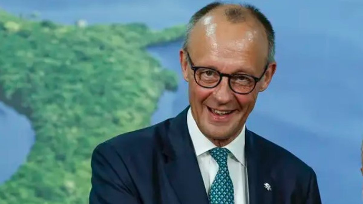 O chanceler alemão, Frederich Merz, disse que a assinatura do acordo é um “marco na política comercial europeia”. - Tânia Rêgo / Agência Brasil