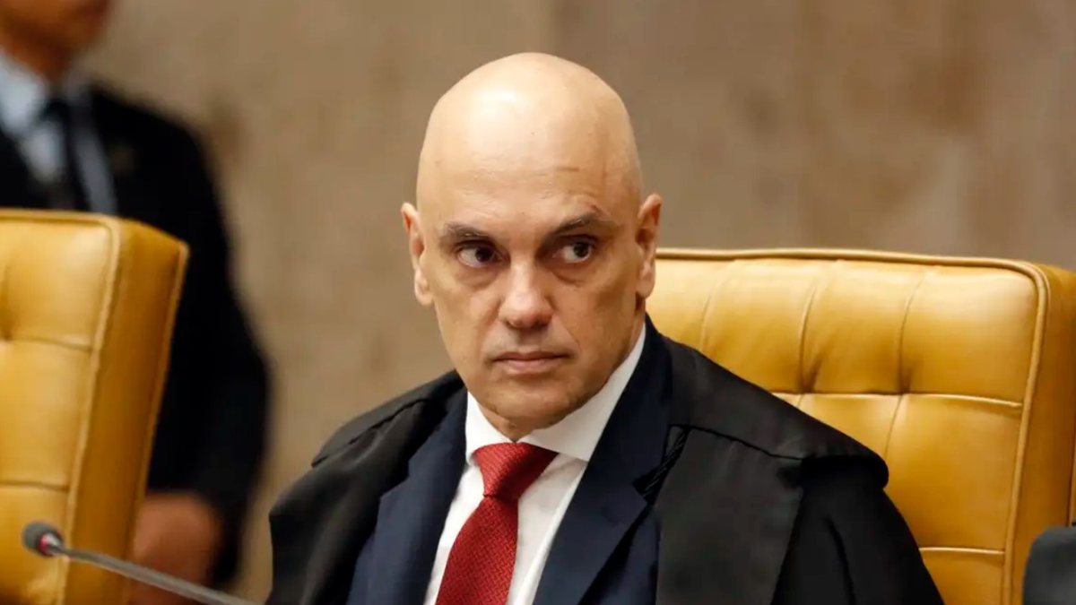 O ministro Alexandre de Moraes assume a presidência do STF,  porque o presidente da Corte, Edson Fachin, entrará em recesso, - Bruno Peres / Agência Brasil